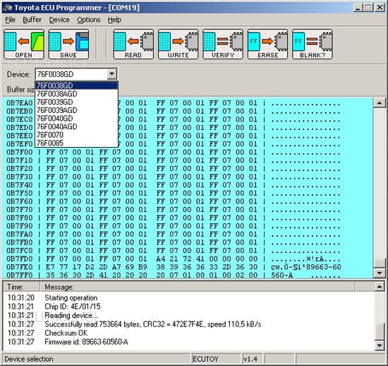 ecu flashing software